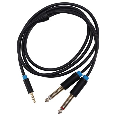 Vention Jack 3.5mm to 6.35 Adapter Audio Cable for Mixer Amplifier Speaker Gold Plated 6.5mm 3.5 Jack Male Splitter Audio Cable