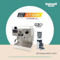 HILLKOFF : เครื่องชงกาแฟ OZO Express MT912 พร้อม เครื่องบดกาแฟ Welhome ZD-15 เซตเปิดร้าน เซตเครื่องชงกาแฟ เครื่องชงเอสเปรสโซ่ เครื่องบดเมล็ดกาแฟ