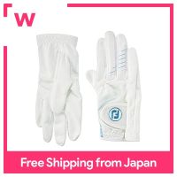 [FootJoy] ถุงมือกอล์ฟ21สองใจเย็นๆอดีตคู่หญิงสีขาว/น้ำเงิน20ซม.