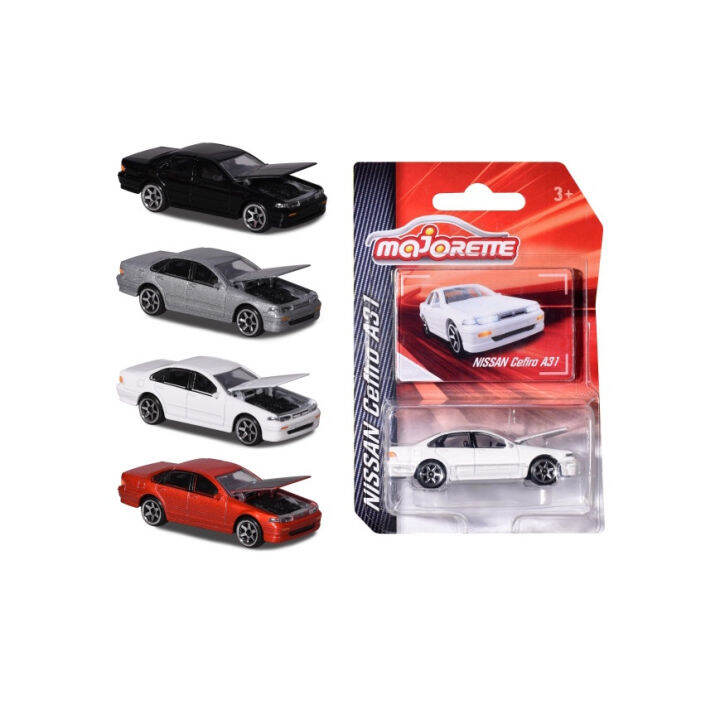 majorette-โมเดลรถนิสสัน-cefiro-classic-car-สีเทา-อัตราส่วน-1-64