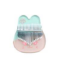 【YF】 Transparent Pink Kalimba Cristal Beginners Brinquedo Instrumento Musical Thumb BS5MZQ