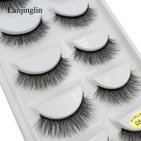 50pairs Wholesale False Eyelashes Dramatic Volume Fake Eye Lashes Fluffy Soft Wispy Faux Cils Natural long False Lashes in Bulk