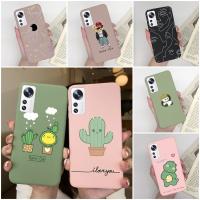 Case สำหรับ Xiaomi 12S Pro ปก TPU กระบองเพชรนักบินอวกาศ Soft F Unda กรณีโทรศัพท์สำหรับ Xiaomi Mi12S Pro อัลตร้า Case ซิลิโคนป้องกัน