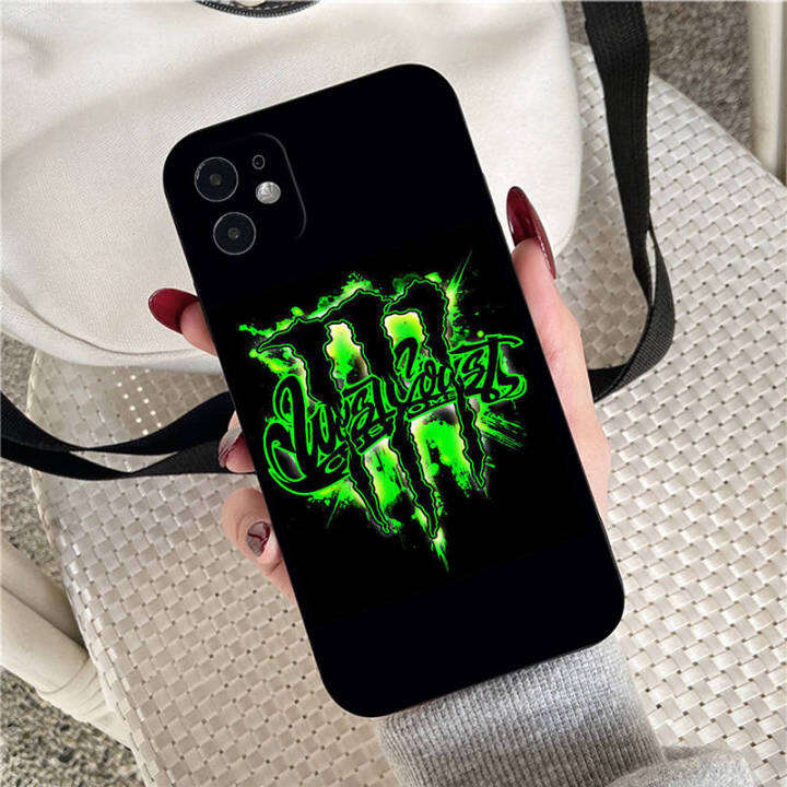 casing-หรับ-iphone-11-12-mini-x-xs-xr-pro-max-6-6s-7-8-6-7-8-plus-5-5s-se-2020-el80-monster-energy-pattern-phone-เคสโทรศัพท์-อ่อนนุ่ม-tpu-black-ปก