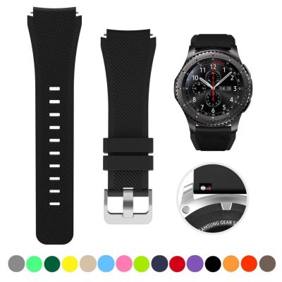 ลอกออกได้✴Huawei Watch Gt 2สำหรับ Samsung Galaxy นาฬิกา46มม. /Active Gear S3 Frontier Amazfit Bip/gtr 47มม. สร้อยข้อมือ20มม. 22มม. นาฬิกา