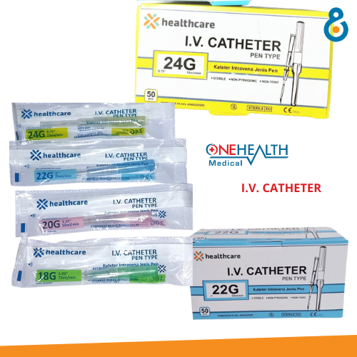 Jarum Catheter Onehealth Kateter Intravena jenis Pen iv Chateter Healt