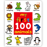 Kid Plus หนังสือเสริมทักษะภาษาอังกฤษ เรียนรู้เรื่องสัตว์ My First 100 Animals