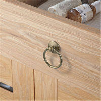 【cw】1pcs Round Cabinet Drawer Knobs Dresser Cupboard Wardrobe Furniture Pulls Ring Handle Kitchen Handles Harare 【hot】