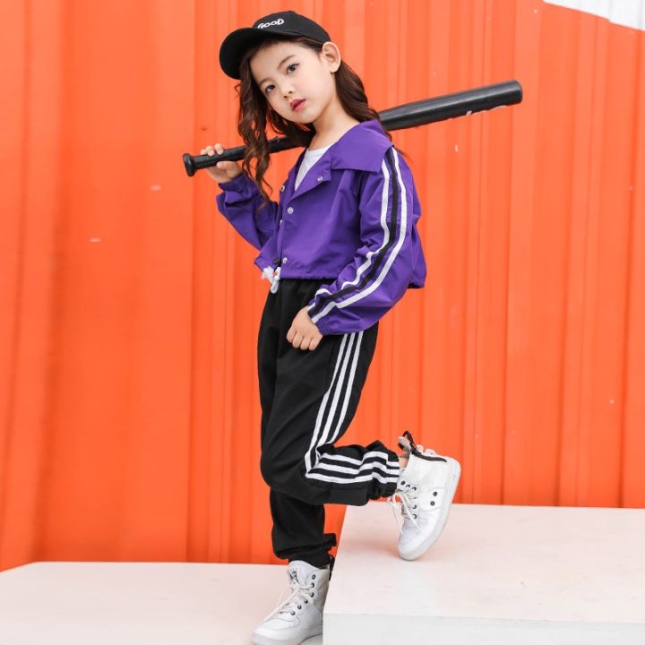 cod-jazz-korean-version-of-the-color-blocking-jacket-girl-childrens-female-hip-hop-performance-trendy-autumn