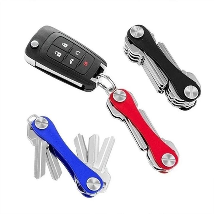 chain-wallet-metal-clip-storage-outdoor-keychain-organizer-holder