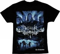 เสื้อยืด Dethklok Melodic Death Metal Band จากสหรัฐอเมริกาวงดนตรีแห่งชาติโลหะการ์ตูนแขนสั้นแฟชั่นใหม่เสื้อยืดเสื้อผ้าผู้ชาย