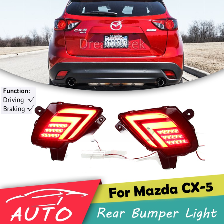 ZR For LED Reflector Rear Bumper Tail Light for Mazda CX5 CX5 2013