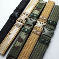 พร้อมส่ง เข็มขัดผู้ชาย เข็มขัด ผู้ชาย เข็มขัดหนัง Military Equipment with Side Release Buckle belt shop