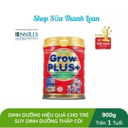 HSD T4-2025 Sữa Bột Nutifood Grow Plus+ Đỏ - Hộp 900g.