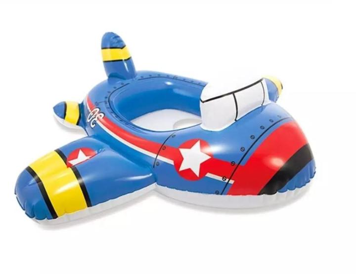 kids-doozy-ของเล่นในน้ำ-ห่วงสอดขา-ลายเครื่องบิน