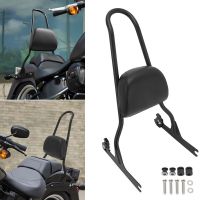 Motorcycle Sissy Bar Rear Passenger Backrest For Harley Softail Custom Sper FXST FXSTC FXSTB Fat Boy FLSTF 06-Up