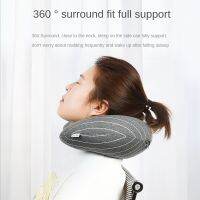 2 In 1 Multifunctional U-shaped Neck Pillow Memory Foam Car Aircraft Neck Pillow Slow Rebound Soft Travel Headrest Flying Sleep Travel pillows