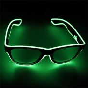 Ushila dụng cụ tiệc món quà mới lạ Glow Sunglasses Kính râm dự tiệc ánh