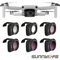 Sunnylife อุปกรณ์เสริมสำหรับ DJI Mavic มินิ UV CPL กล้องมืออาชีพกรอง ND8 ND16 ND32 ND4แก้วสำหรับ Dji Mini 2 SE เลนส์กรอง