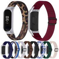 Essidi Elastic Fabric Straps For Xiaomi Mi Band 6 5 4 3 Smart Bracelet Band Correa For Miband 3 4 5 6 Flexible Watch Wrist Loop Smartwatches