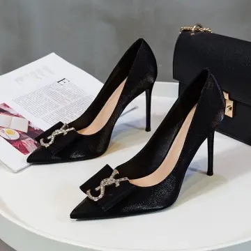 Miss Universe Women Black Heels - Buy Miss Universe Women Black Heels  Online at Best Price - Shop Online for Footwears in India | Flipkart.com