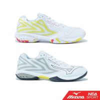 [ลิขสิทธิ์แท้] MIZUNO Badminton Wave Claw EL 2 หน้ากว้าง รองเท้าแบตมินตัน มิซูโน่ แท้