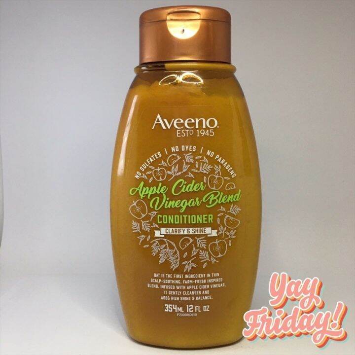 Aveeno USA Apple Cider Vinegar Blend Conditioner Lazada PH