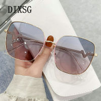 Fashion glasses 2022 occident style polarized big square sunglasses women luxury designer personalized UV protection sun glasses