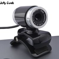 ♠❈ Jelly Comb HD Webcam 640x480 Resolving Power Web Cam with Microphone Noise Reduction Web Camera for Computer PC Laptop Desktop