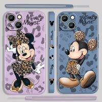 【CC】 Minnie mouse anime caso de telefone para apple 14 13 12 mini pro max xr x 8 7 6s se líquido esquerda corda coque capa funda