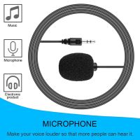 【⚡Best price】Good Quality MIC Mini Lavalier Lapel Microphone Omnidirectional Mic with Clip On System Perfect for live stream meeting