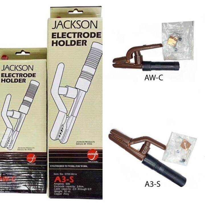 Jackson welding electrode holder 300AMP and 500AMP Lazada PH