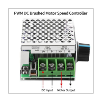 ตัวควบคุมความเร็วมอเตอร์ PWM แบบปรับได้7-70V ตัวควบคุมความเร็ว30A จอ DC คุณภาพสูง12V 24V 36V 48V Kz T226 Kzq3925