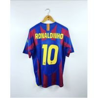 Boutique RETRO BARCELONA 2006 UCL SHIRT X RONALDINHO Barcelona Retro Jersey