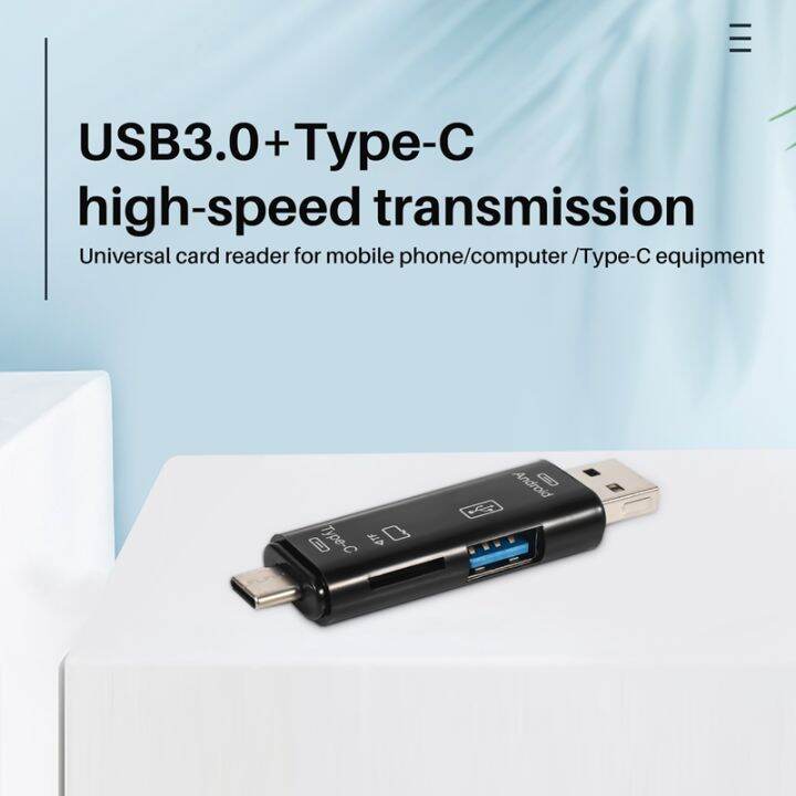 5-in-1-multifunctional-otg-card-reader-micro-sd-sd-card-usb-reader-support-tf-android-type-c-phone-computer-type-c-universal