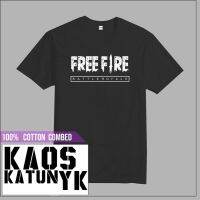 เสื้อยืด พิมพ์ลายโลโก้เกมเมอร์ Free fire distro