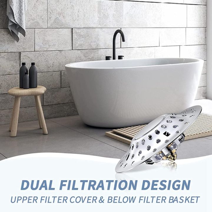 replacement-2-in-1-bathtub-stopper-with-drain-hair-catcher-anti-clogging-tub-stopper-with-dual-filtration-for-1-4-2-0in-drain-hole