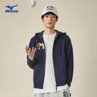 Mizuno Mizuno เสื้อแจ็คเก็ตถักสำหรับทั้งหญิงและชายคู่รัก,เสื้อแจ็คเก็ตมีฮู้ดเสื้อกันหนาวกันลมแฟชั่นฤดูใบไม้ร่วง