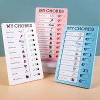 My Chores Daily Weekly Monthly Planner Multi-Purpose Wall Hanging Checklist Memo Sticky Notes Pad Stationery Notepad Laptop Stands