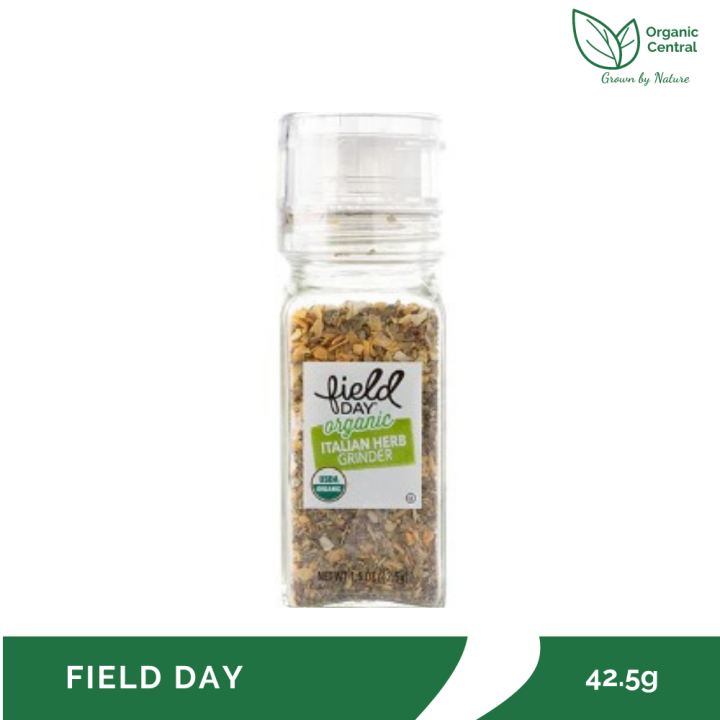 Field Day Organic Italian Herb Grinder 42.5g Lazada PH