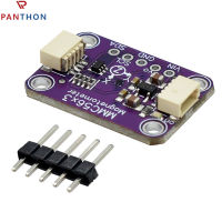 【?คลังสินค้าพร้อม?Panthon MMC5603โมดูลเซ็นเซอร์ตรวจจับสนามแม่เหล็กเข็มทิศสามแกนโมดูลสนามแม่เหล็กสามแกนโมดูลสำหรับ STEMMA Qt/qwiic