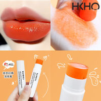 HKHO Vaseline ลิปบาล์มลิปสติกเปลี่ยนสีได้,ลิปแคร์ลิปสติกป้องกันผิวแตกคืนความชุ่มชื้น