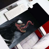 Venom Marvel Mouse Pad DIY Cartoon Art Large Overlock Edge Mat Rubber Speed PC Computer Gaming Mousepad Waterproof Desk Keyboard Mat for Girl