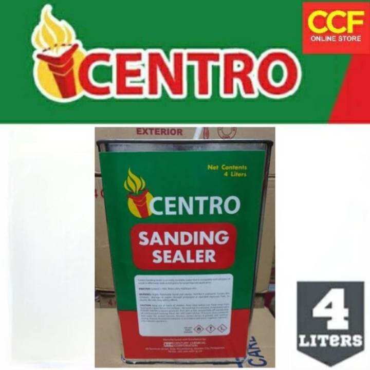 Centro Sanding Sealer Varnish 4 Liters Gallon Lazada PH