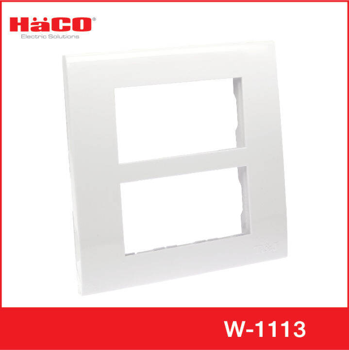 haco-แผงหน้ากาก-6-ช่อง-white-รุ่น-quattro-tj-w1106