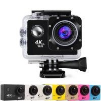 Lamgool Wifi Action Camera 4K Professional 1080P Helmet Ultra HD DV Video Recording Waterproof Sport Action Cam for Photography