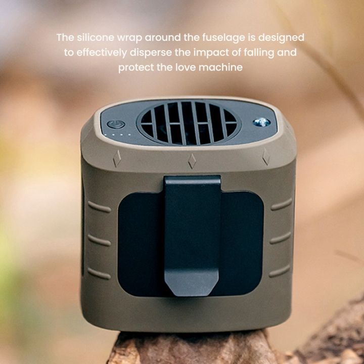8000mah-portable-fan-usb-air-conditioning-rechargeable-wearable-mini-waist-clip-fan-outdoor-sports-cooling-fan
