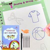 【cw】 Reusable Math English Calligraphy Book Copybook Numbers 0 Education for Kids Practice Gifts !