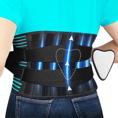 Back Lumbar Support Belt Waist Orthopedic Corset Trainer Trimmer Men Women Workout Waist Decompression Back Brace Pain Relief