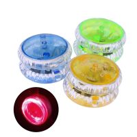 1pc Classic Mini Plastic LED Flashing Yoyo Ball Sports Toy For Kids Gift Creative Fashion Children Entertainment Brain Game Toy